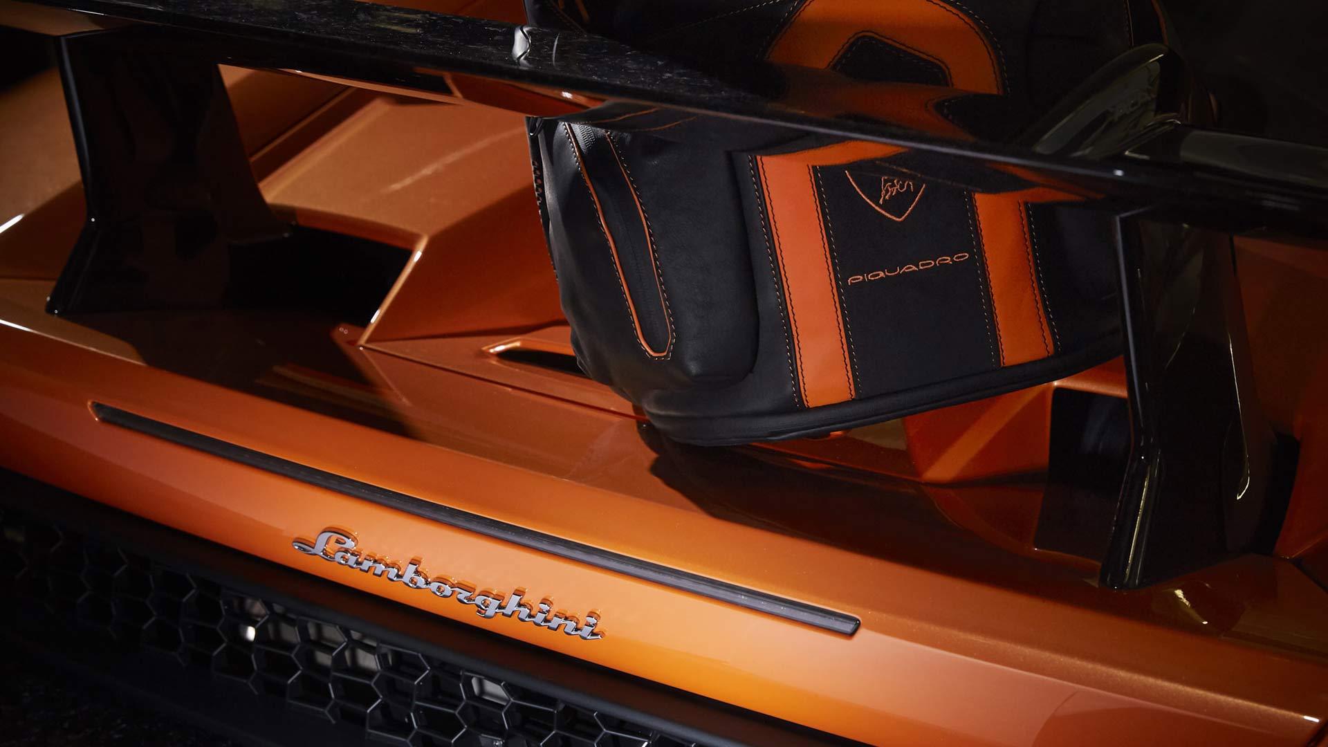 Zaino limited edition Piquadro e Lamborghini