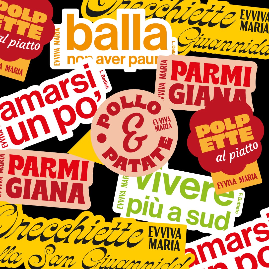 Sticker di Evviva Maria