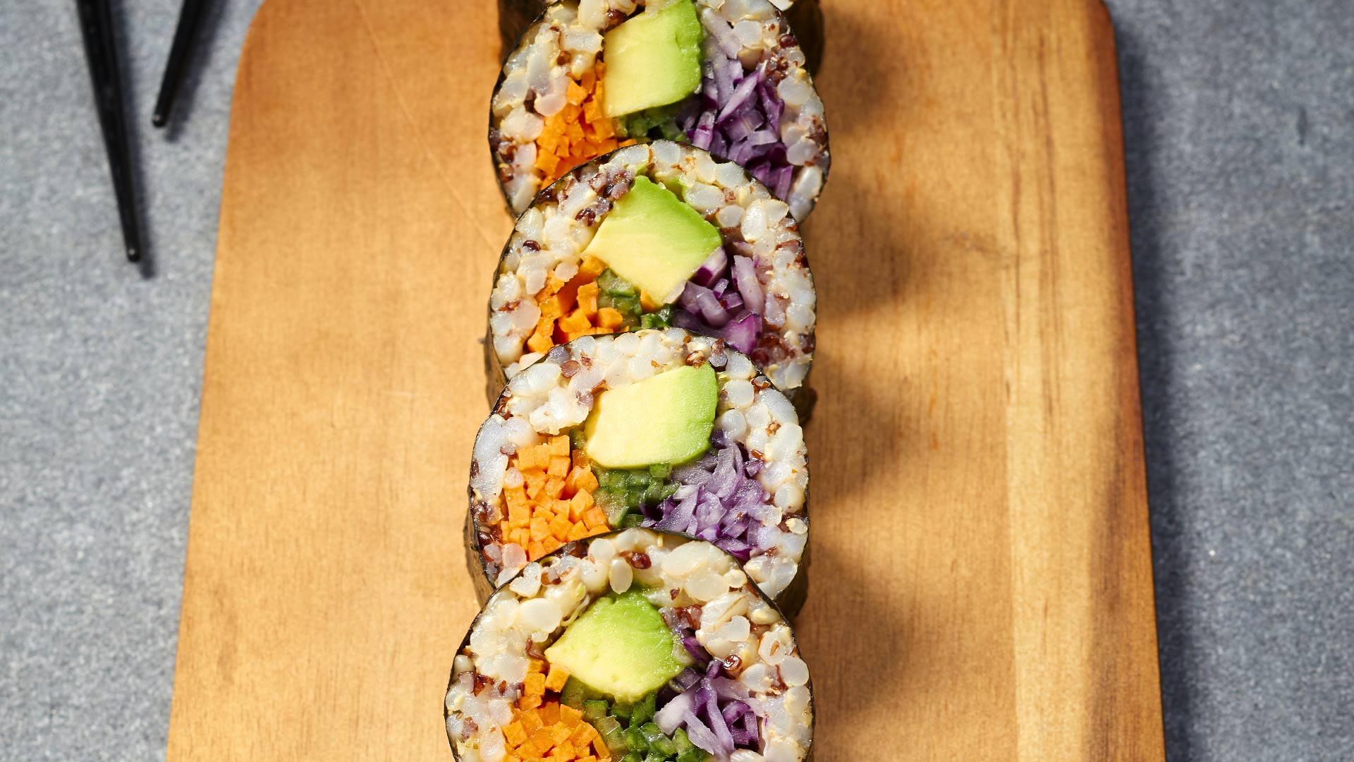 Veggie sushi