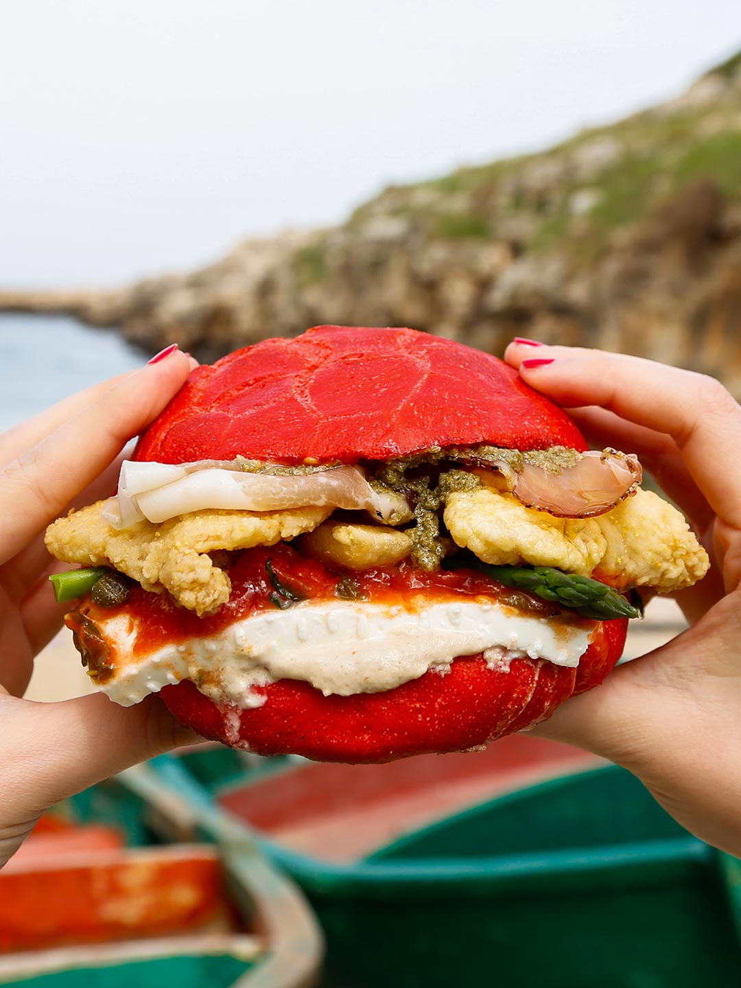 Special edition fish sandwich by Pescaria